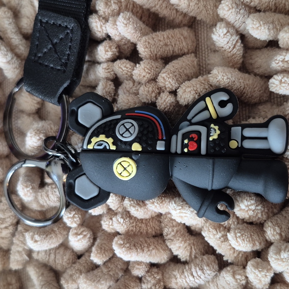 Mecha Bear Keychain